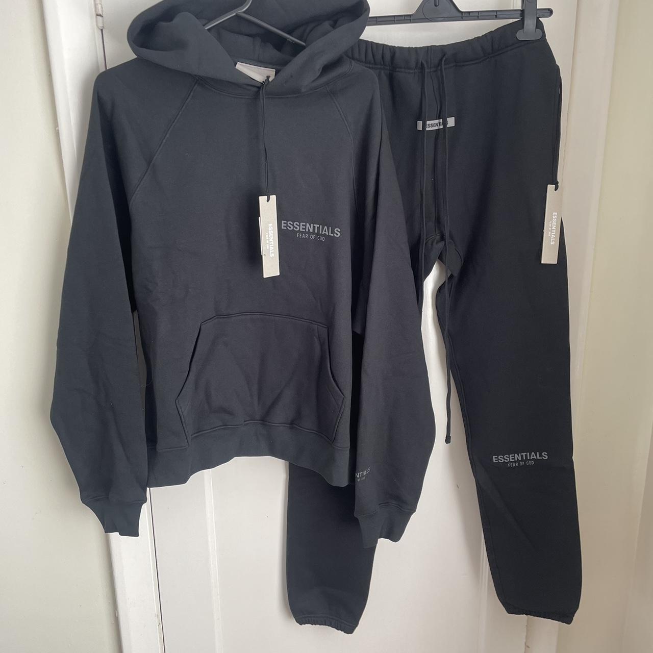 Hoodie & Sweatpants Set black